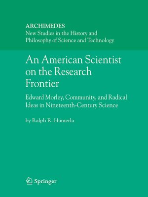 cover image of An American Scientist on the Research Frontier